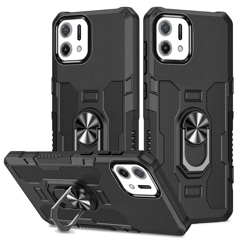 For OPPO A16k A16e Hybrid Shockproof Anti-Drop Case Ring Stand Cover ...