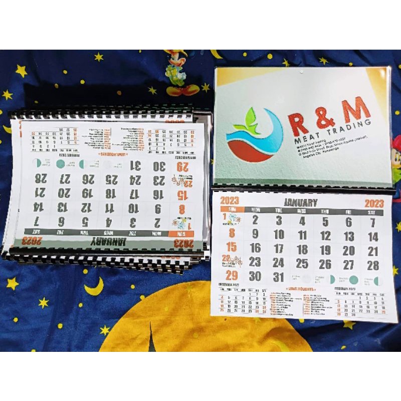 Laminated Calendar for RCC PAPER 50PCS Shopee Philippines