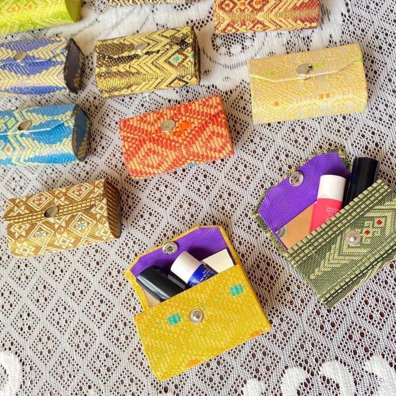 Double Lipstick Case with mirror Lipstick Organizer Lipstick Pouch