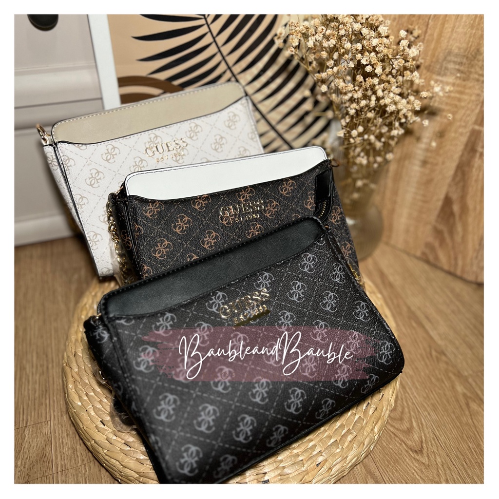 guess lorena top zip crossbody bag Shopee Philippines