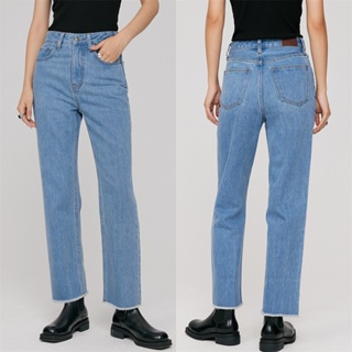 NEW ARRIVAL MOM JEANS LIGHT DENIM RDM