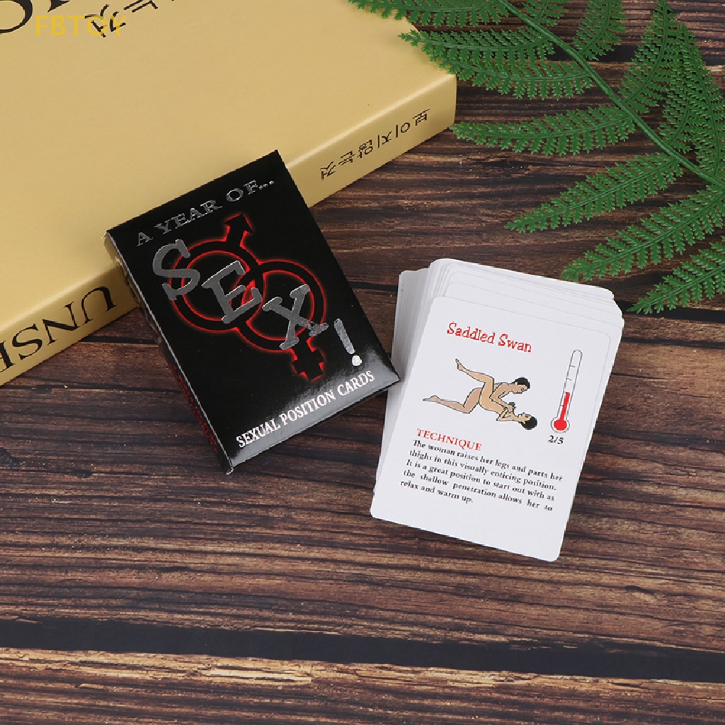 Fbtoy 1box Tarot Cards For Lovers Sex Tarot Decks Couples Fun Card Game Cards Sets Hot Shopee 7358