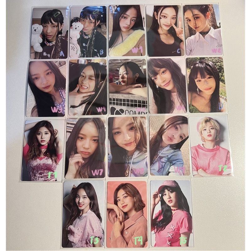 Newjeans Photocards (Bluebook, Hanni Tinkerbell, Twice) | Shopee ...