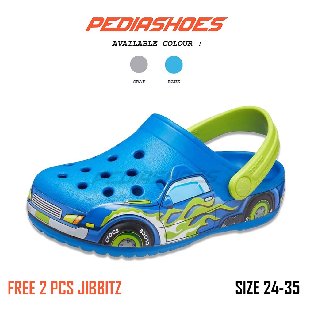 Crocs Fun Lab Cars Hotwheels Kids Crocs Kids Cowo Sandals Kids Anti ...