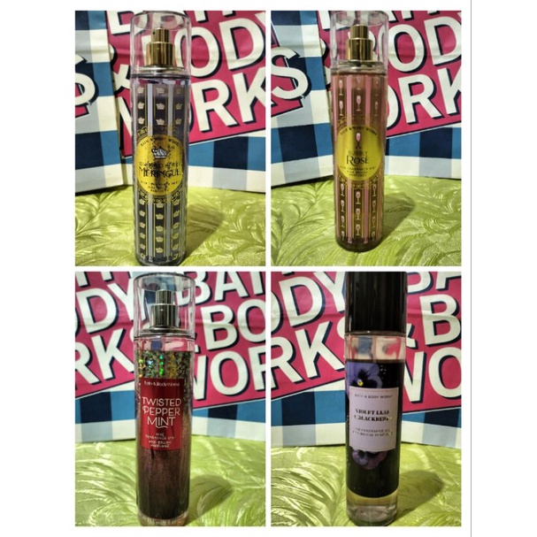Bath & Body Works Damaged Labels /Evaporated( No Leaks) Shopee
