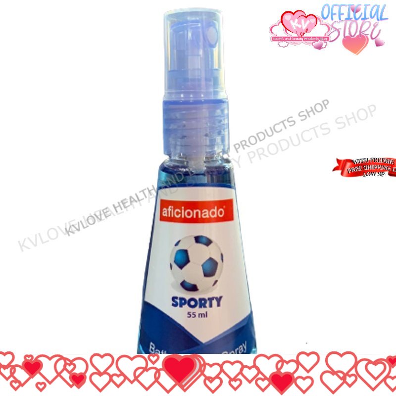 Aficionado Sporty Bath and Body Spray 55ml(Perfume) Shopee Philippines