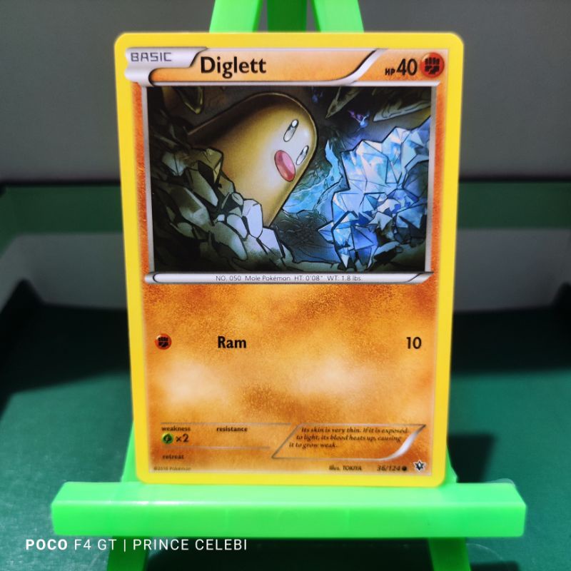 evelyn pokemon card Dugtrio 085/189 x2 - DAA