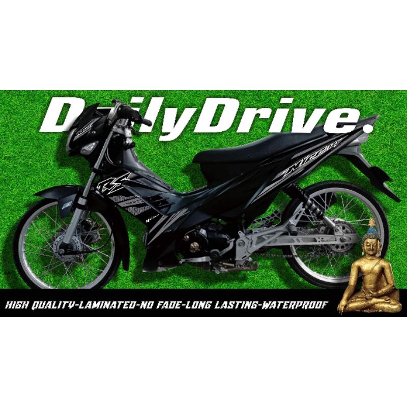 Honda RS 125 Fi Stock Size Decal (Nice Design) Shopee Philippines