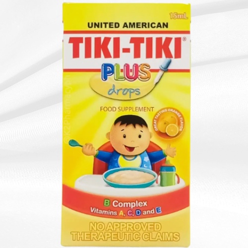 TikiTiki Plus Drops & Star Syrup 15 ML multivitamins Allura Online