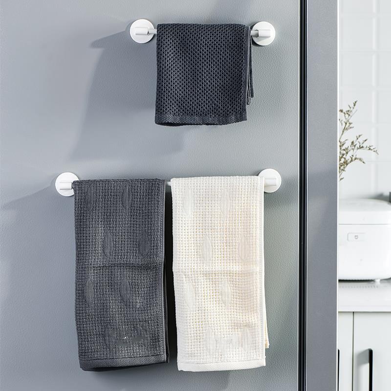 Yixi Japan ASVEL Magnetic Towel Rack Perforation-Free Refrigerator ...