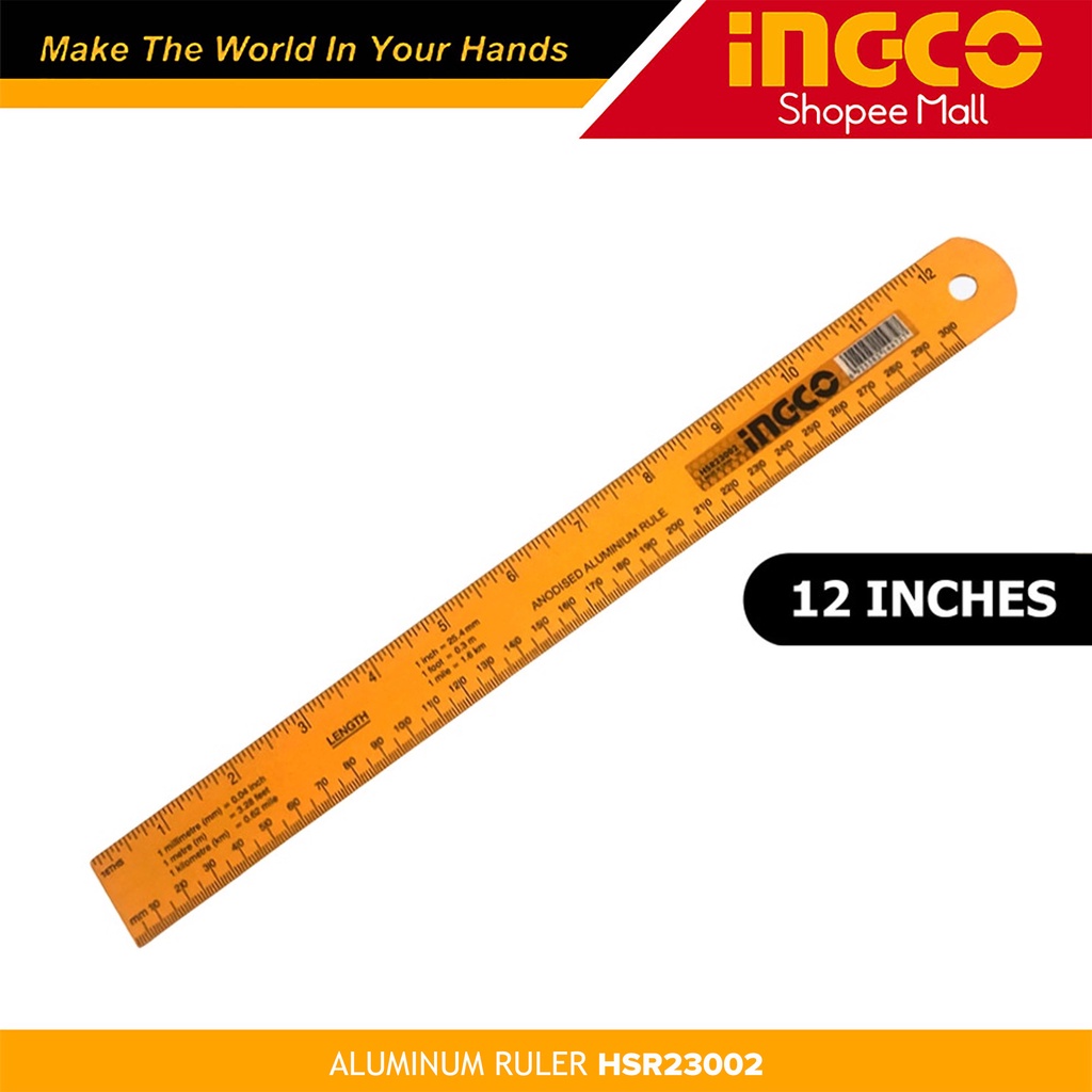 0.7 inches deals on ruler