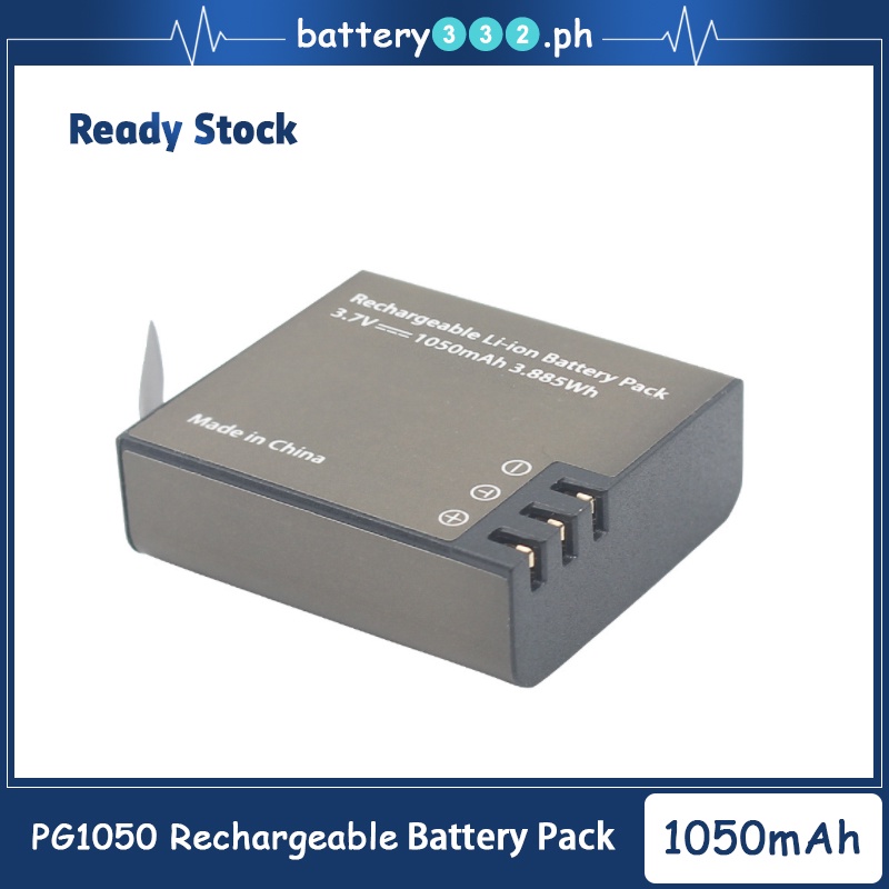 3.7V 1050mAh Action Camera Battery For EKEN H9 H9R H3 H3R H8PRO H8R H8