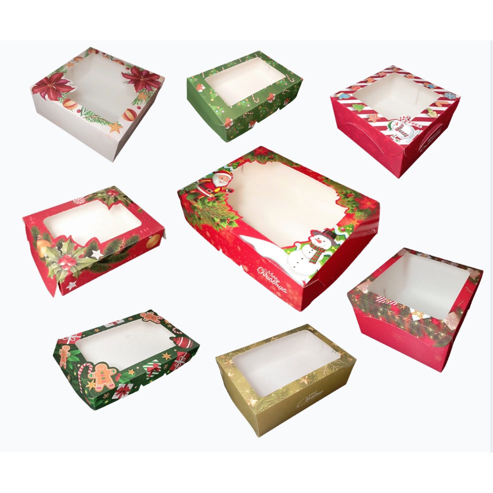 Christmas Box / Pastry Box Shopee Philippines