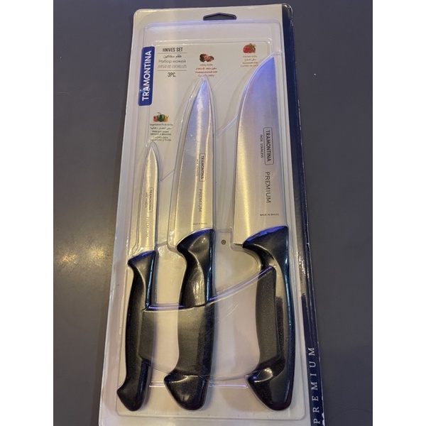 Tramontina Knives 4pcs Set Ultracorte - 23899/061 – Kitchen Mart Tanzania