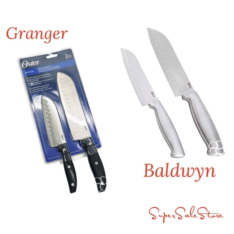 Oster Granger/Baldwyn Santokou Knife Set2pc Shopee Philippines