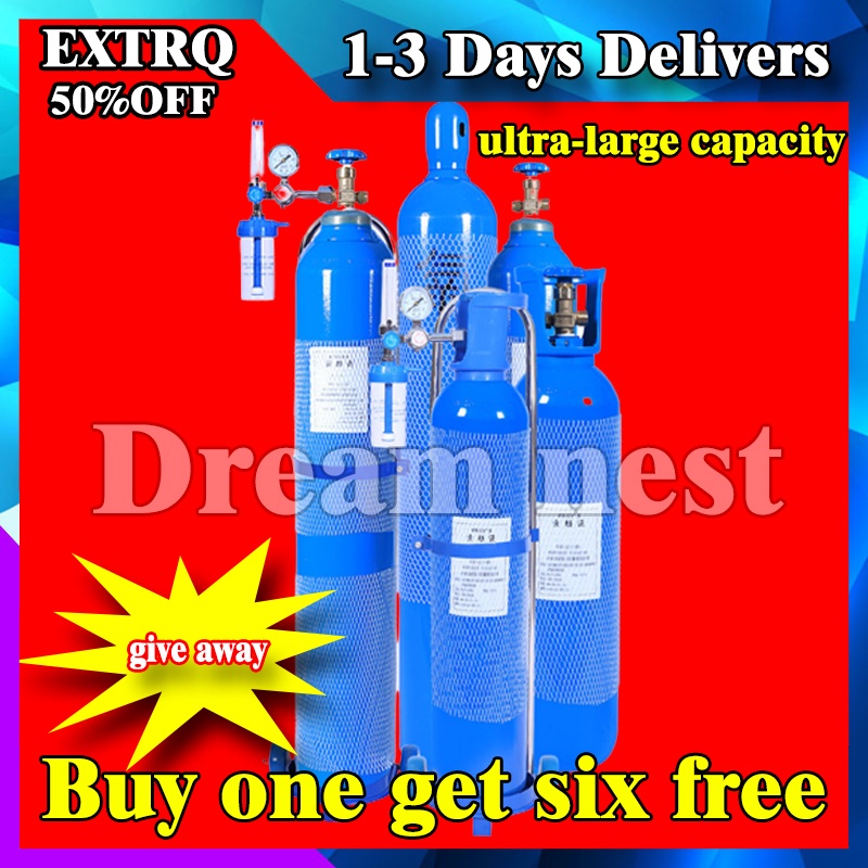 Medical Oxygen Tank 10lbs/20lbs Portable Oxygen Tank Oxygen Regulator