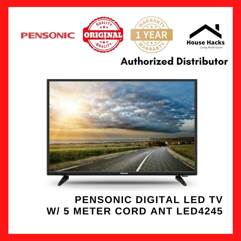 Pensonic Digital LED TV w/ 5 Meter Cord ANT LED4245 (House Hacks ...