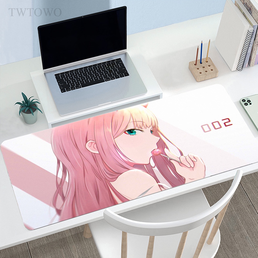 Zero Two Darling Anime Mouse Pad Gamer Gaming New Large keyboard pad ...