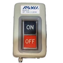 ROYU Push Button Switch 15A 250V 3 Pole - RPB15 | Shopee Philippines