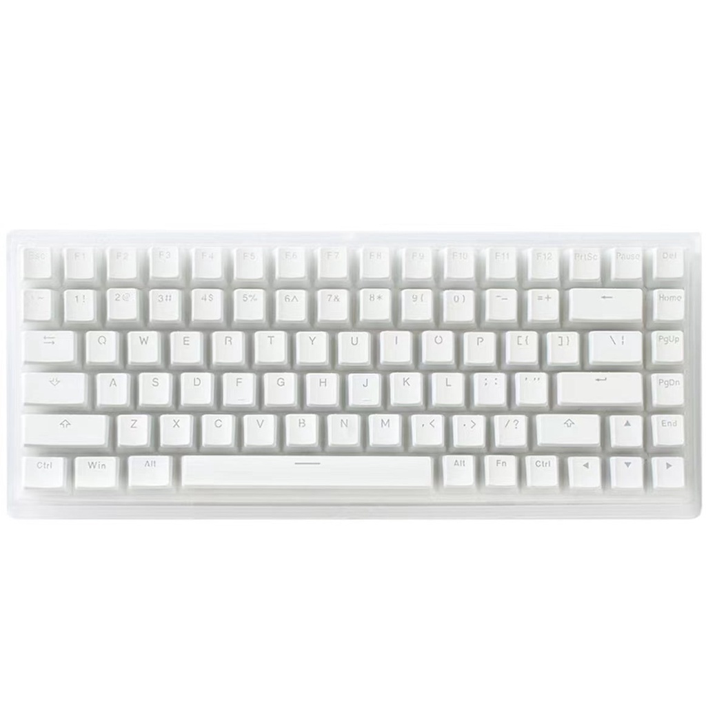 YUNZII KC84 PRO HOT SWAPPABLE MECHANICAL KEYBOARD - TRANSPARENT PUDDING ...