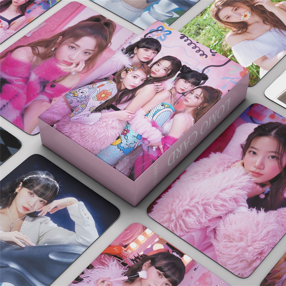 【Ready Stock】55pcs/set LE SSERAFIM Photocards UNFORGIVEN GIRLS LOMO ...