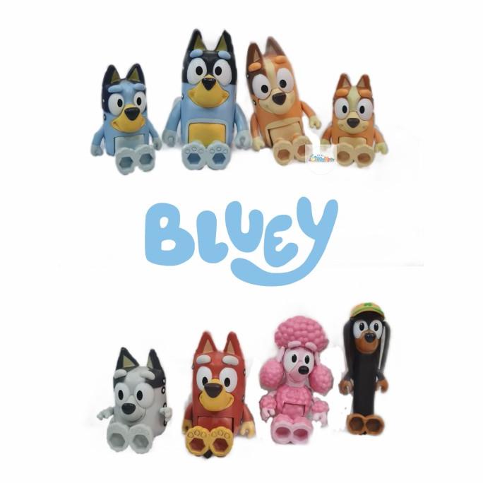 Bluey Bluey Bluey's Family and Friends Bingo 8th complete figure set ...