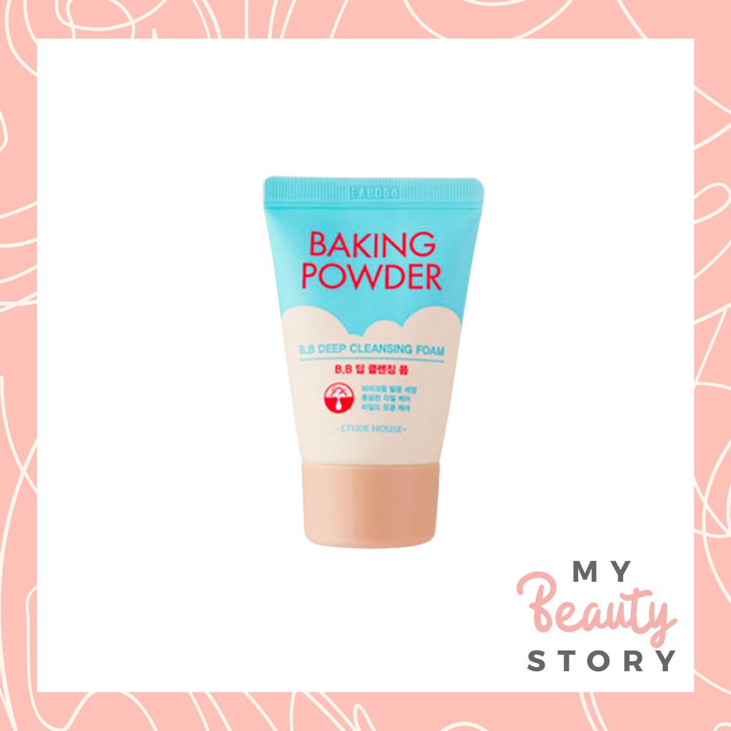 Etude House Baking Powder BB Deep Cleansing Foam 30ml Shopee Philippines