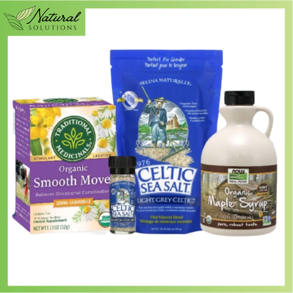 Natural Solutions Now Maple Syrup Master Cleanse Celtic Sea Salt