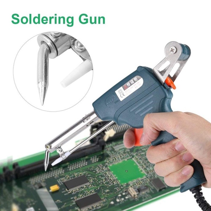 Supertool Auto Welding Automatic Feed Soldering Iron Gun 60w Electric