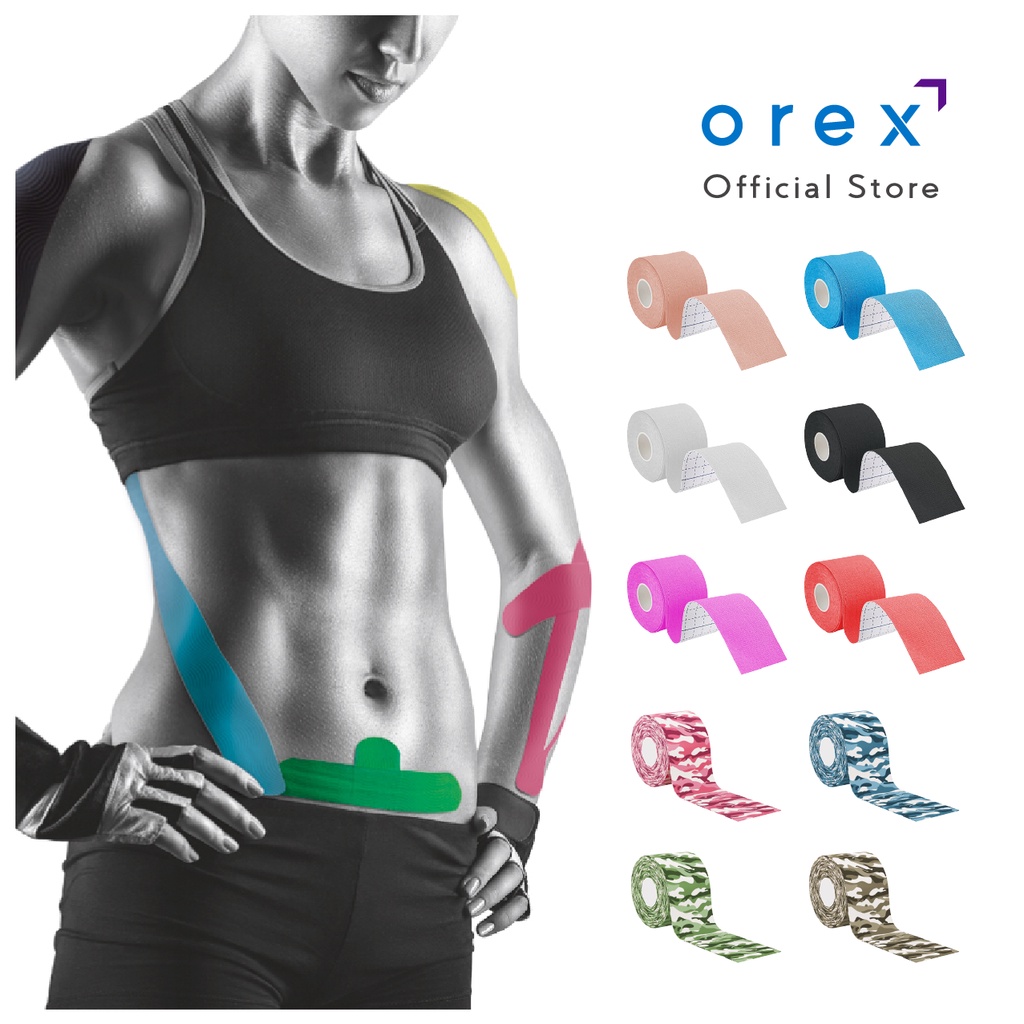 OREX Kinesiology Tape / Elastic Tape / Muscle Recovery Tape / Muscle