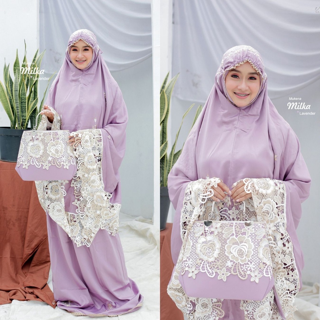 Milka Lavender Prayer Robe Beautiful Prayer Robe/ Premium Prayer Robe ...