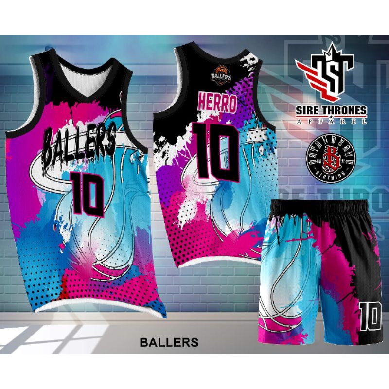 Basketball Jersey Design Sublimation 2023 BALLERS JERSEY FULL ...