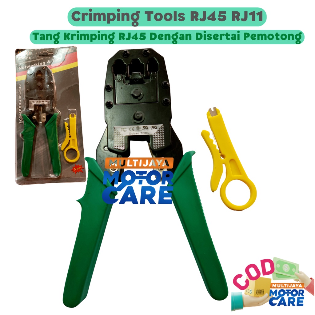 Crimping Tool Triple Crimping Pliers Tools RJ45 RJ11 Cable Cutting