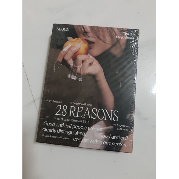 Seulgi 1ST MINI ALBUM 28th REASONS SPECIAL & Version | Shopee Philippines