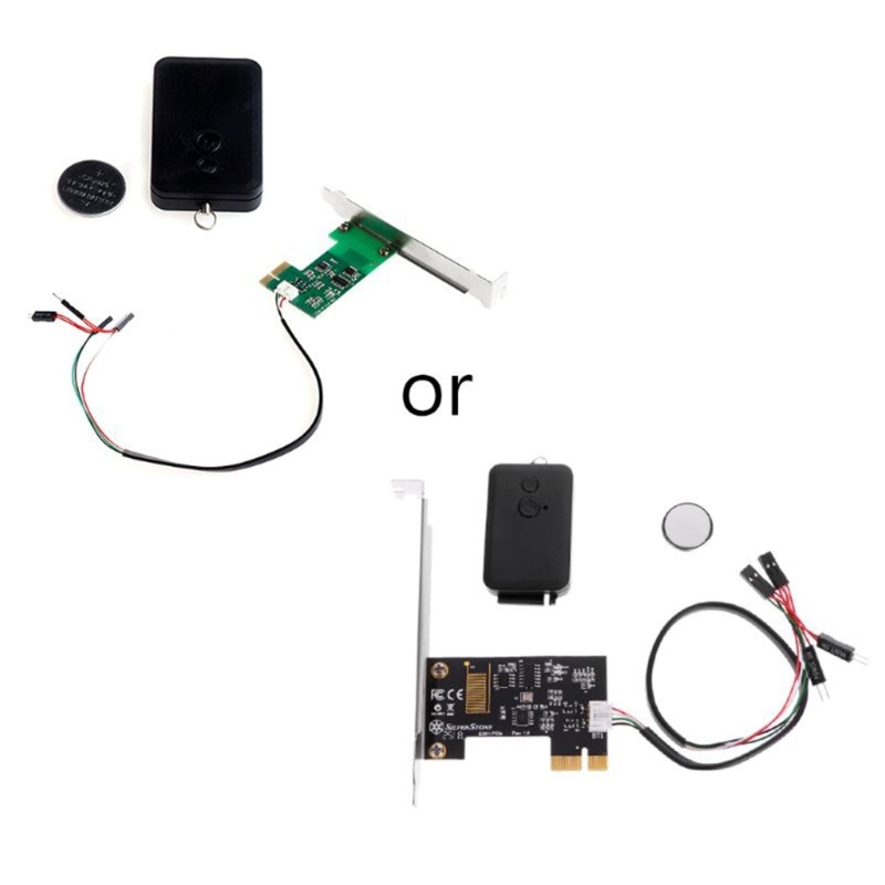 R* 20m Restart Switch Turn On OFF Mini PCI-e Desktop PC Remote ...