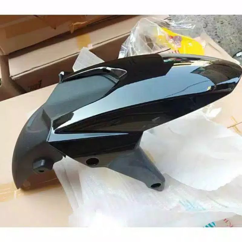 FRONT FOOTBALL SPAKBOR AB AB HONDA SONIC SONIK NEW 150 R LED BLACK