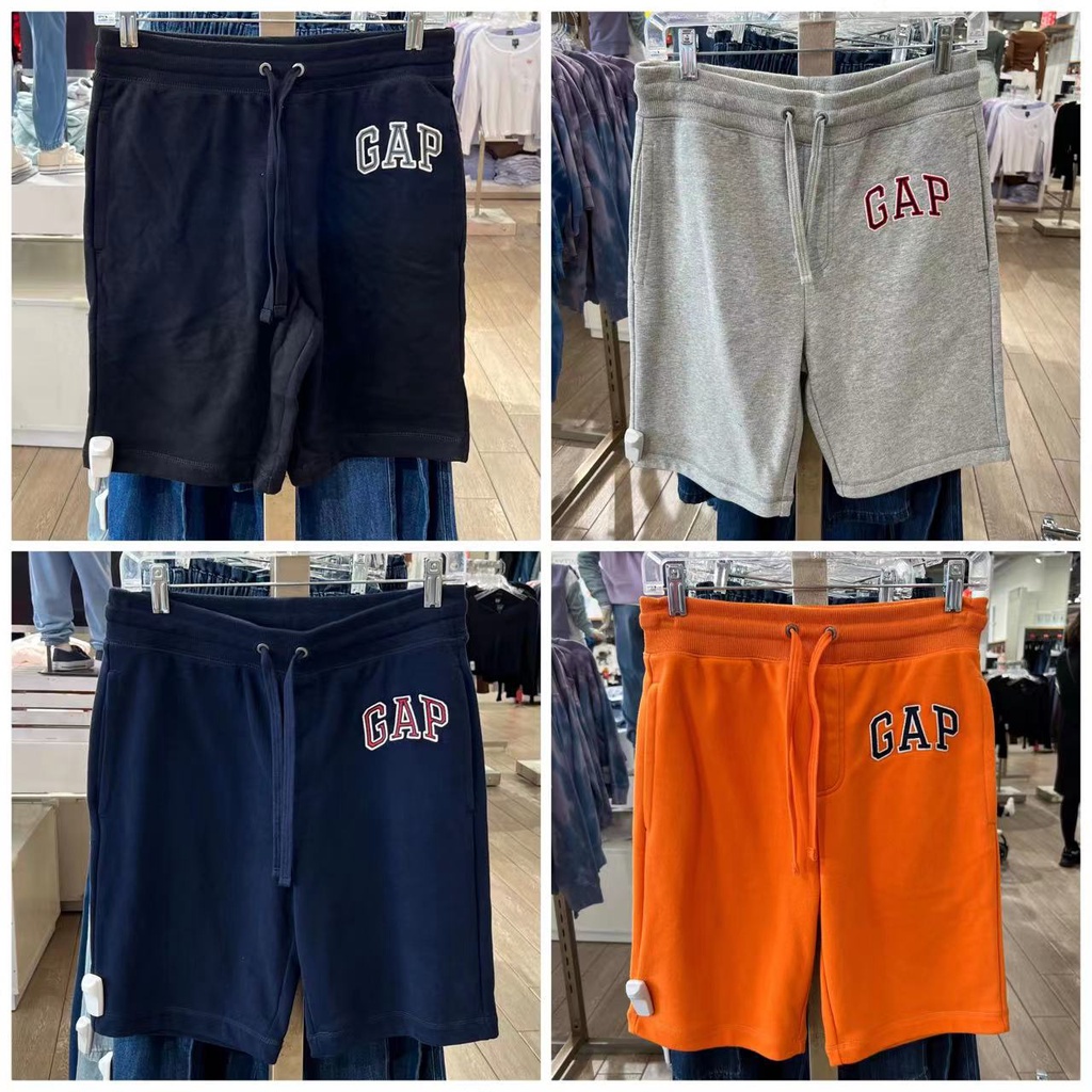 GAP Men's Shorts Summer Loose Terry Breathable Casual Men's Fashion