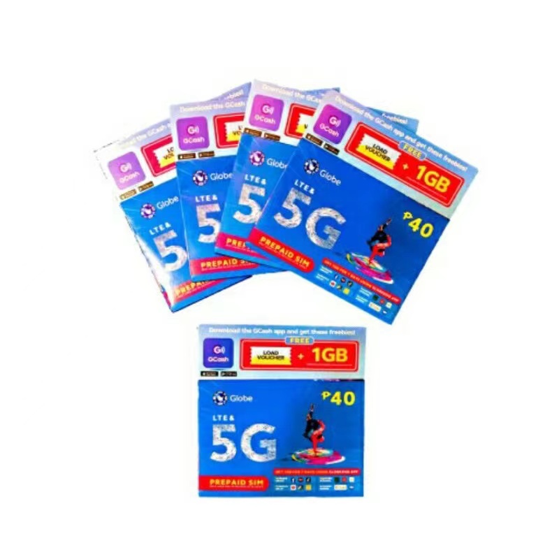 SIM CARD GLOBE PREPAID TRICUT BRAND NEW 5G | Shopee Philippines