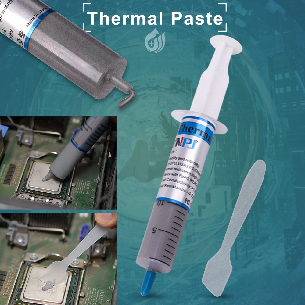 YJG190 Thermal Paste Packed In Syringe High Stability and Reability Apply to CPU, VGA, LED