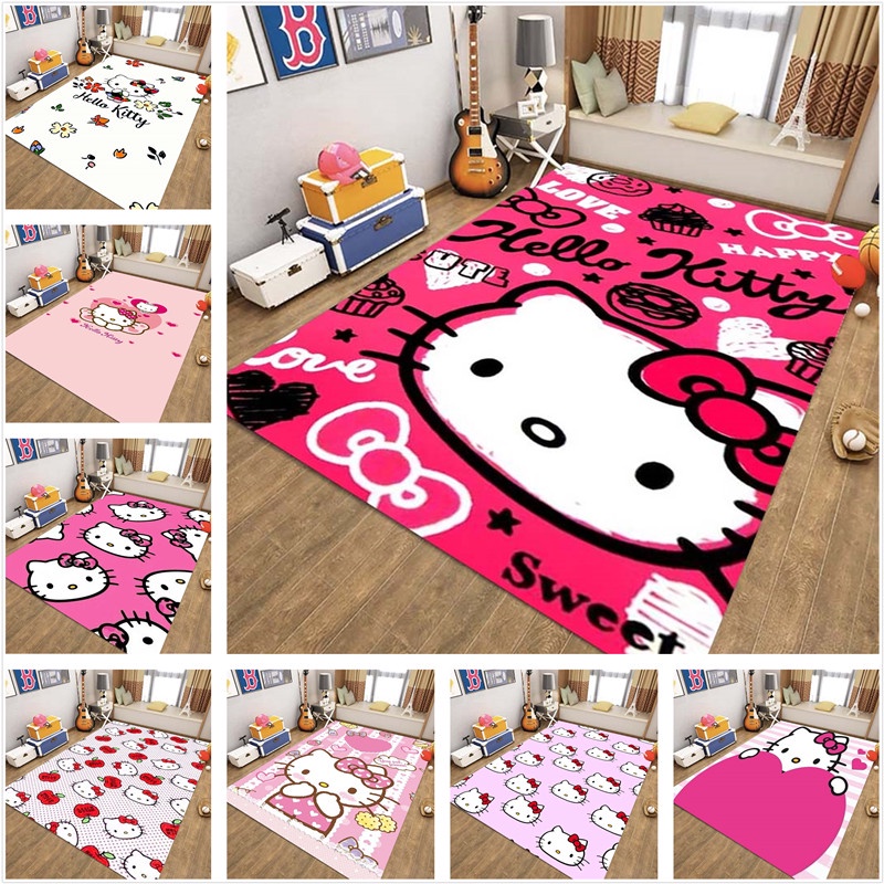 Hello Kitty HelloKitty Cute Carpet Bedroom Bedside Living Room Sofa ...