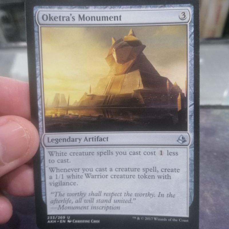 1 Oketra's monument AMK amonkhet MTG card magic commander EDH | Shopee ...