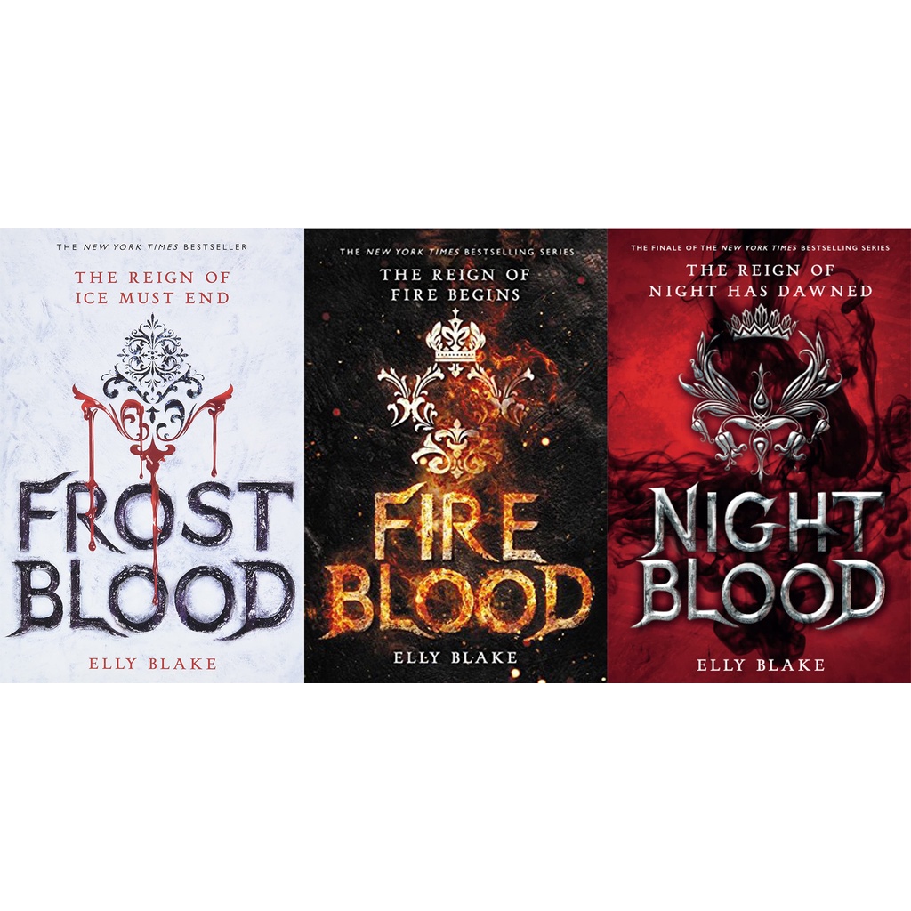 The Frostblood Saga Series (Book 1-3) [Paperback] By: Elly Blake ...