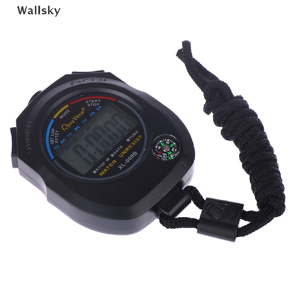 Wallsky> Waterproof Digital LCD Chronograph Timer Counter Stopwatch ...