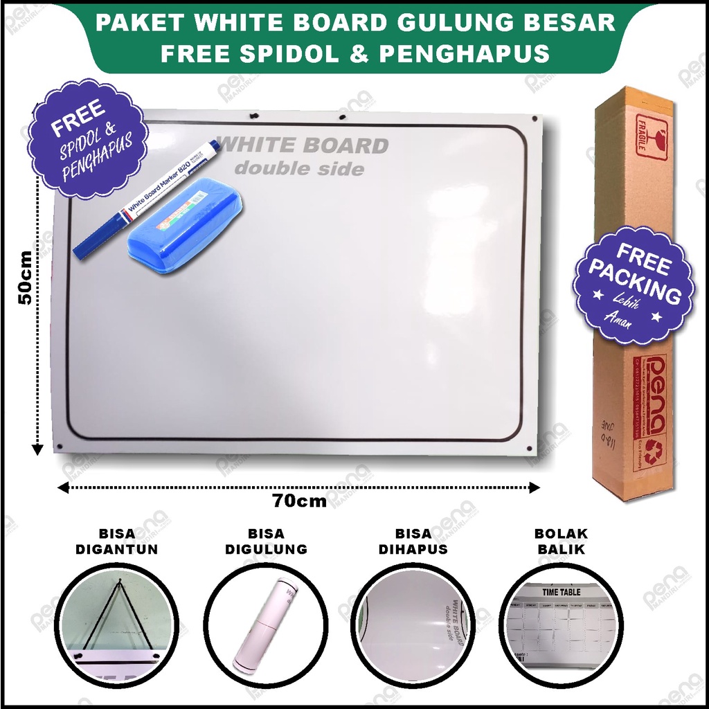 Whiteboard Roll Package Large Roll Whiteboard Roll | Shopee Philippines