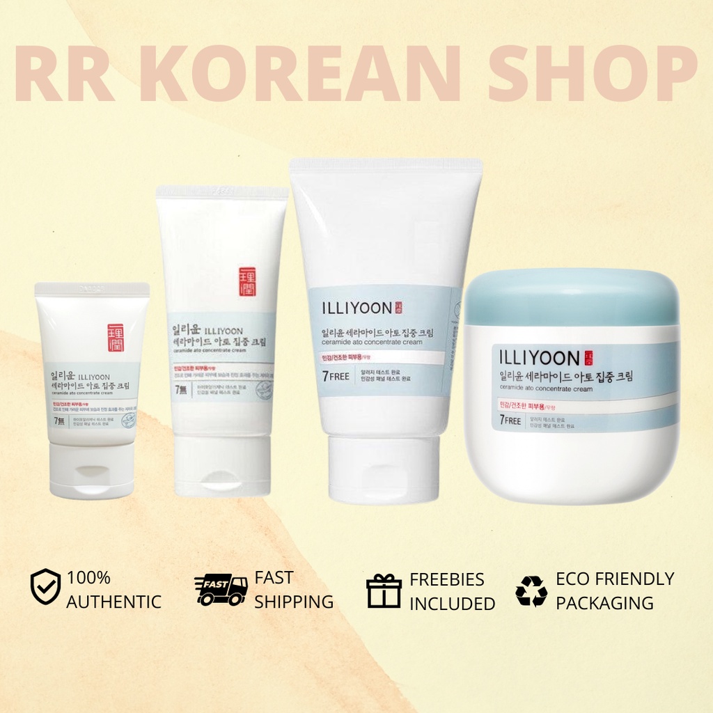 Crème Visage Illiyoon Ceramide Ato Concentrate - 200ml - Soin Hydratant K-Beauty - Neuf