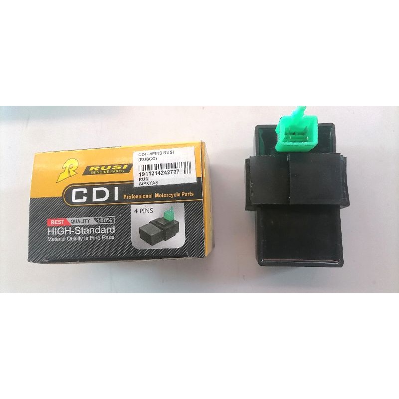 RUSI ORIGINAL CDI 4 PIN / DC TYPE | Shopee Philippines