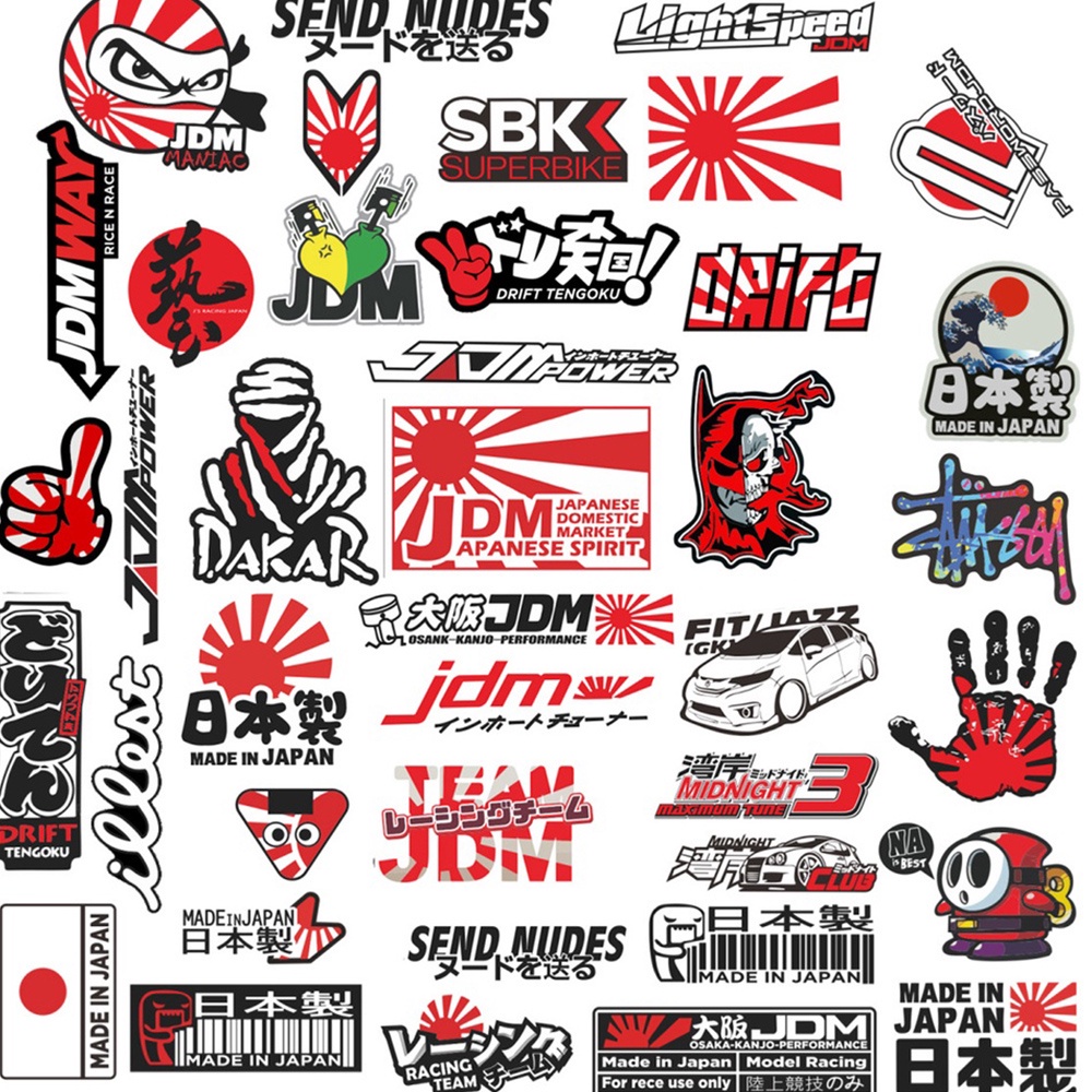 40 Pieces Motorcycle Racing Sticker Side Strip Motobike Helmet Sticker ...