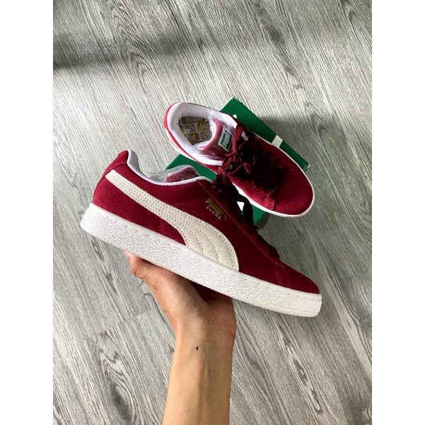 Puma suede classic 2025 team regal red white