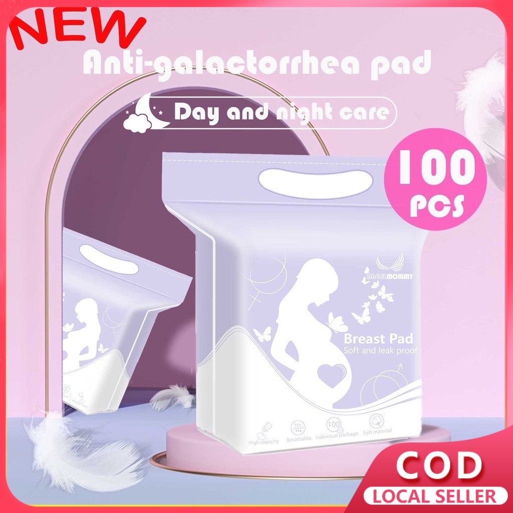 100PCS Breast Pad Thin＆Light Antileak Disposable Nursing Pad