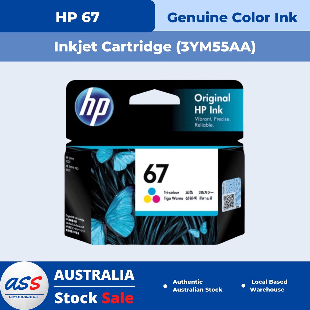 HP 67 Ink Genuine Color Ink Cartridge Shopee Philippines
